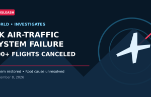 UK Air-Traffic System Failure Cancels More Than 600 Flights