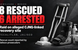 Nine Rescued from Alleged CJNG-Run ‘Clandestine Hospital’ in Jalisco; Six Arrested