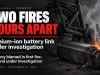 Two Toronto Fires Hours Apart Linked to Lithium-Ion Batteries, Fire Officials Say